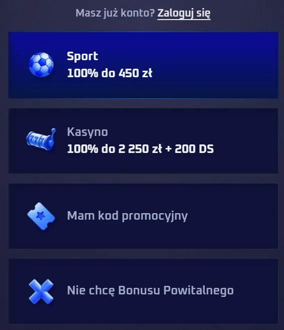 Sportaza Casino Rejestracja
