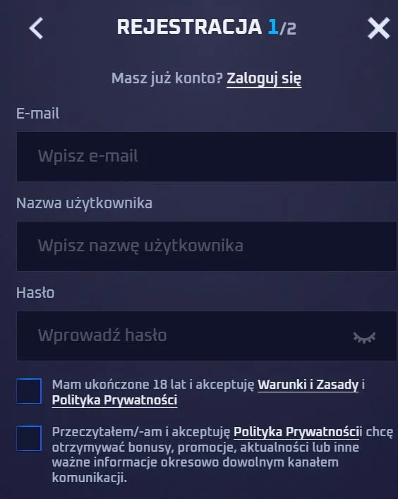 Sportaza Casino Rejestracja